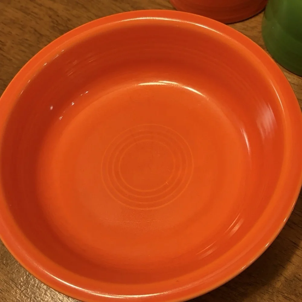 Vintage FIESTA‎  Homer Laughlin Fiestaware 3 Cups And 3 Bowls